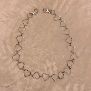 Heart shape pants chain